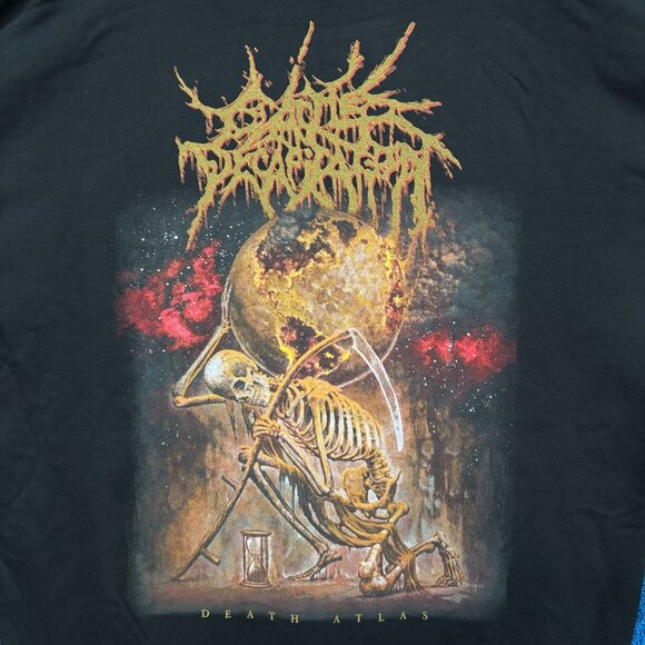 Cattle Decapitation “Death Always Wins” Death Metal Band Graphic Zip-Up Hoodie S - Picture 4 of 5